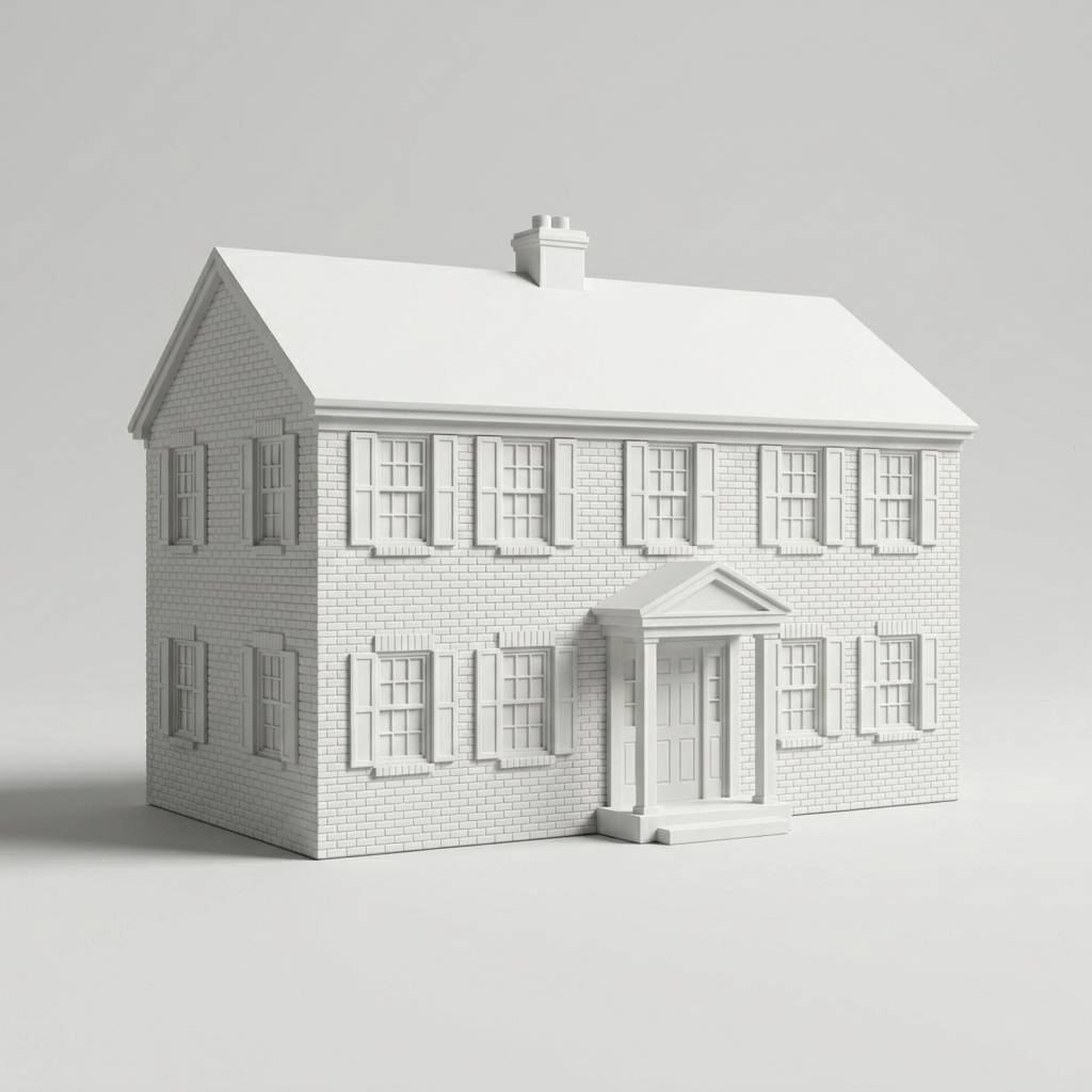 Custom Sculpted Ceramic House example 1 of 10