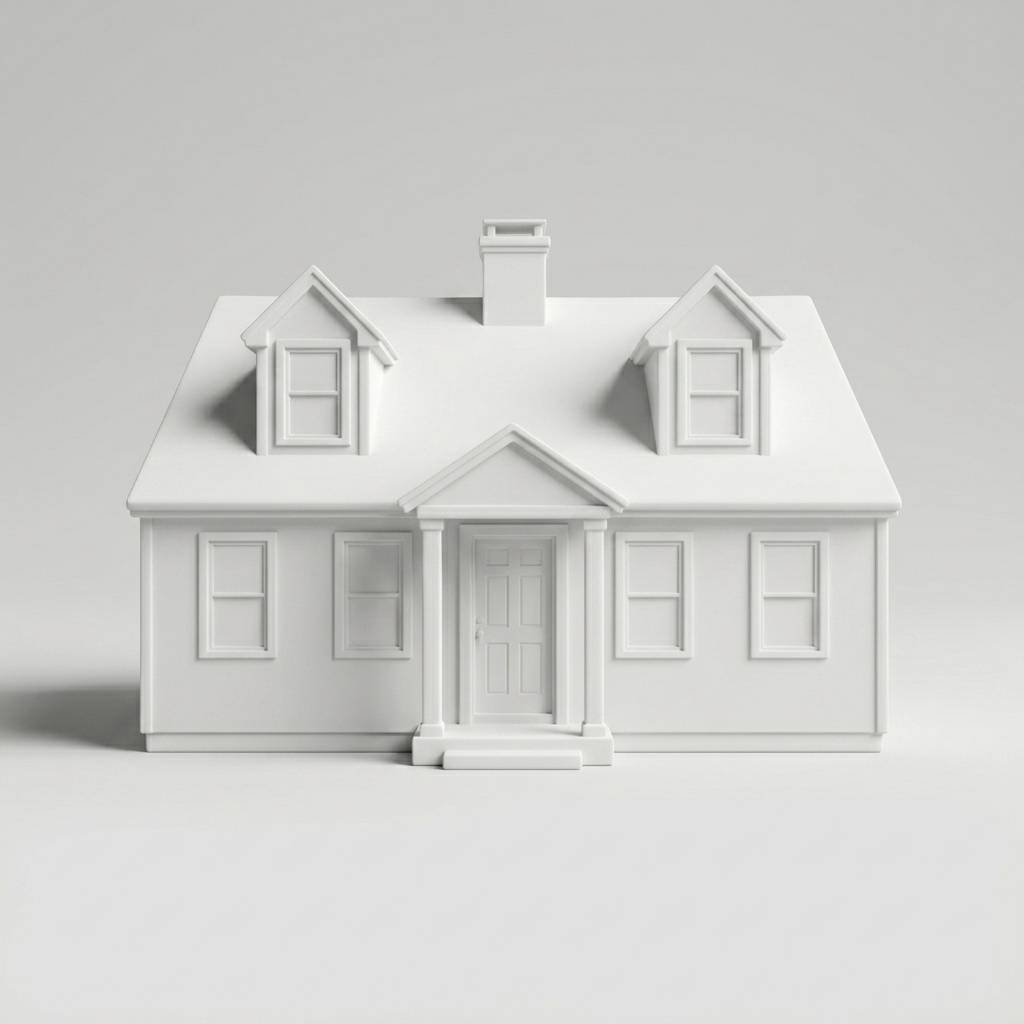 Custom Sculpted Ceramic House example 4 of 10