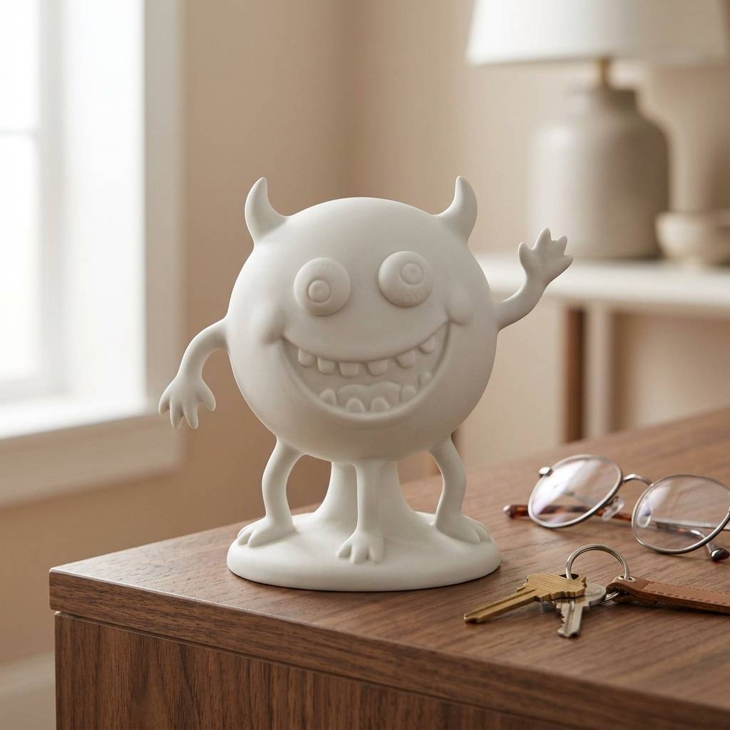 Kid's Drawing Keepsake, shown in a home setting
