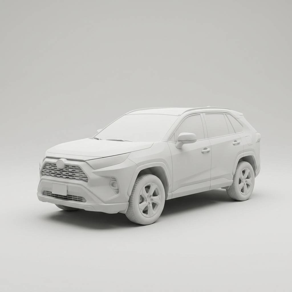 Custom Sculpted Ceramic Car example 9 of 10