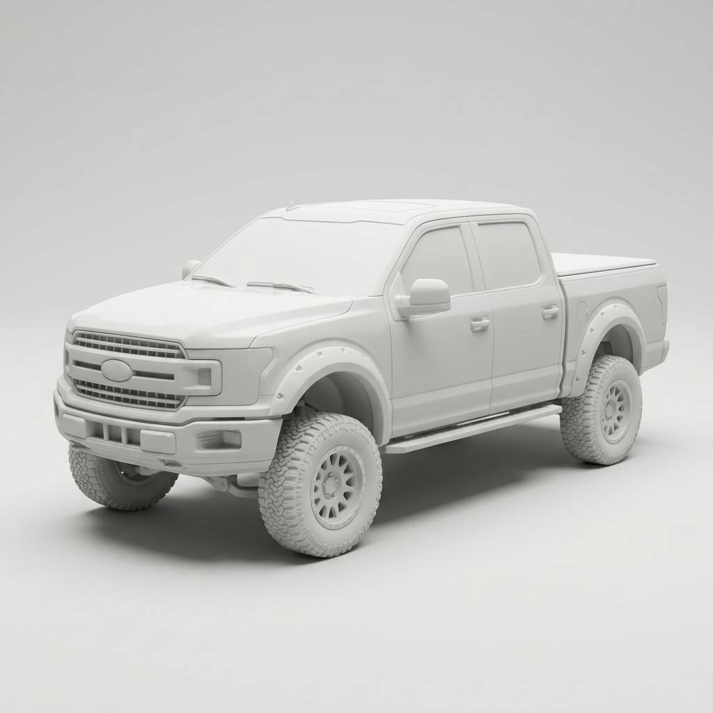 Custom Sculpted Ceramic Car example 2 of 10